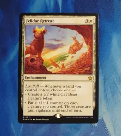 Felidar Retreat Foundations Regular NM Magic The Gathering - Image 1