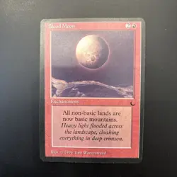 Blood Moon 1994 Dark Magic the Gathering Unplayed Near Mint Condition - Image 2
