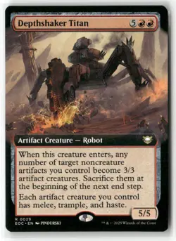 Depthshaker Titan (Extended Art) Commander: Edge of Eternities Regular - Image 1