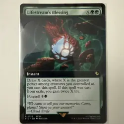 Lifestream's Blessing (Extended Art) Commander: Final Fantasy Regular - Image 1