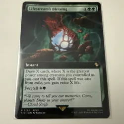 Lifestream's Blessing (Extended Art) Commander: Final Fantasy Regular - Image 2