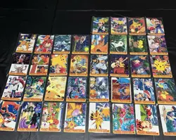 Pokemon Vintage Pocket Monsters Vending HOLO Prism Sticker (36 Cards) Charizard! - Image 1