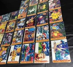 Pokemon Vintage Pocket Monsters Vending HOLO Prism Sticker (36 Cards) Charizard! - Image 3