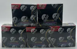 Lot of (5) Pokemon TCG Mega Evolution Phantasmal Flames Booster Boxes Sealed - Image 1