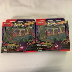 Pokemon TCG Mega Battle Deck Mega Gengar EX Factory Sealed Lot Of 2 - Image 1