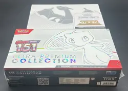 Lot of (2) Pokemon TCG 151 & Charizard Ultra Premium Collection Boxes SEALED - Image 1