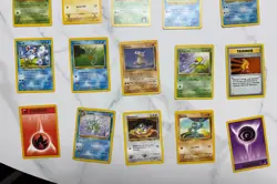 Lot of 20 Pokemon Cards Base Set including Marill 66/111 - Image 3