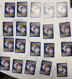 Lot of 20 Pokemon Cards Base Set including Marill 66/111 - Image 4