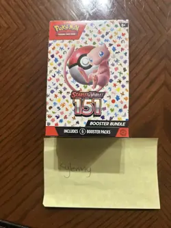 Pokemon Scarlet & Violet 151 Booster Bundle 6 Packs English SEALED - Image 1