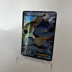 Blastoise EX 142/146 XY Base Set 2014 Full Art Holo Rare Pokemon Card TCG READ - Image 1
