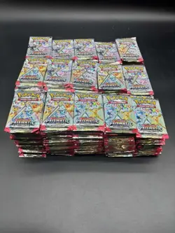 Lot of (400) Pokemon TCG SV Prismatic Evolutions Booster Packs Sealed - Image 1