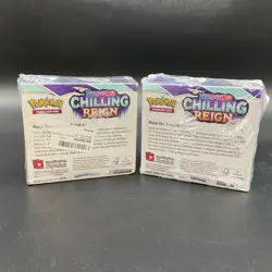 Lot of (2) Pokemon TCG Sword & Shield Chilling Reign Booster Display Box Sealed - Image 2