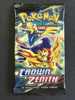 Lot of (87) Pokemon Sword & Shield Crown Zenith Booster Packs Sealed - Image 3