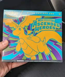 Pokemon TCG: Ascended Heroes ETB ME2.5 Sealed Elite Trainer Box SHIPS TODAY - Image 1