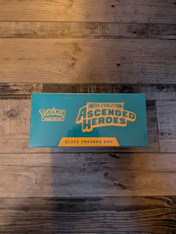 Lot of X2 Sealed Pokemon Mega Evolutions Ascended Heroes ETB Boxes - Image 3