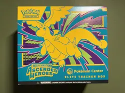 EMPTY Pokemon Center Ascended Heroes Elite Trainer Box ETB NO PACKS - Image 1