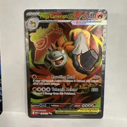 Mega Camerupt ex 156/132 Full Art Mega Evolutions Pokemon 2025 Near Mint - Image 1