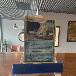 Pokemon Omastar EX Power Keepers reverse holo 21/108 Rare Stamped 110 HP 2007 - Image 1