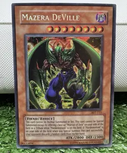 Mazera DeVille Ancient Sanctuary AST-111 Unlimited English Yu-Gi-Oh Trading Card - Image 1