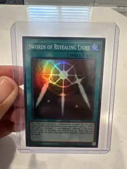 Yu-Gi-Oh! TCG Swords of Revealing Light LOB-EN101 Super Rare Holo 25th Ann. Ed. - Image 1