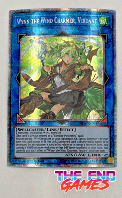 Yugioh Wynn The Wind Charmer, Verdant RIRA-EN046 Starlight Rare 1st Ed MOD - Image 1