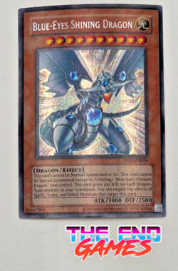 Blue Eyes Shining Dragon RP02-EN096 Retro Pack 2 2020 Date Reprint Unlimited LP - Image 1