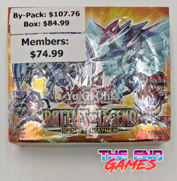 Yugioh Battles of Legend: Monster Mayhem Booster Box 1st Edition 24 Packs - Image 1