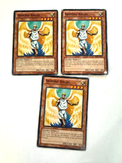 Shining Angel - SDBE-EN018 / YS12-EN018 - Common 1st/Unl Ed Damaged Yugioh! X3 - Image 1