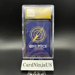 CGC PRISTINE 10 Luffy ST21-014 One Piece Magazine Weekly Shonen Jump Promo TCG - Image 2