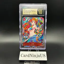 CGC PRISTINE 10 Nami C ST01-007 PROMO THE BEST Storage Box Set One Piece Card 89 - Image 1