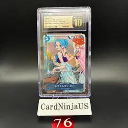 CGC PRISTINE 10 Nefeltari Vivi SR EB02-026 Promotion Pack Ex Vol. 3 ONE PIECE 76 - Image 1