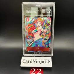 TAG GEM MINT 10 Nami C ST01-007 PROMO THE BEST Storage Box Set One Piece Card 22 - Image 1