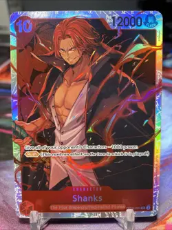 One Piece TCG Shanks SR OP09-004 Emperors in the New World English RP - Image 1