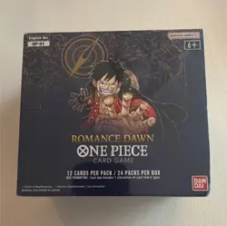 Romance Dawn One Piece Booster Box English Version OP-01 first wave blue bottom - Image 1