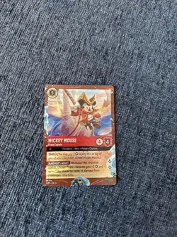 Disney Lorcana TCG Cruise Treasure Pirate Captain Mickey Promo 13/P3 Rare #18 - Image 1