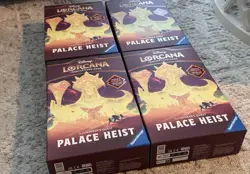 4 Total Boxes - Disney Lorcana: Reign of Jafar Illumineer's Quest - Palace Heist - Image 2