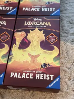 4 Total Boxes - Disney Lorcana: Reign of Jafar Illumineer's Quest - Palace Heist - Image 4