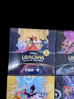 Lot 4 Disney LORCANA Chinese The First Second Third Fourth Chapter BOOSTER Boxes - Image 2