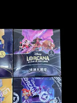 Lot 4 Disney LORCANA Chinese The First Second Third Fourth Chapter BOOSTER Boxes - Image 3
