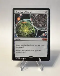 Crucible of Worlds Artifact Card Magic: The Gathering Core Set 2019 - Image 1