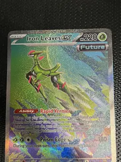 Iron Leaves Ex 203/162 - Temporal Forces Pokemon Card (Near Mint) - Image 2