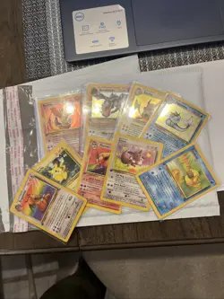 Pokemon 1st Edition Fossil 9 Card Lot-NM NP - Image 2