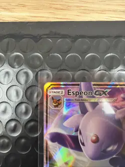 2017 Espeon GX 61/149 Sun & Moon Ultra Rare Holo Foil Pokemon Card - Nm/Lp - Image 2