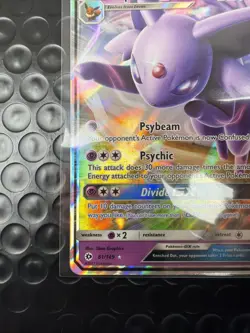 2017 Espeon GX 61/149 Sun & Moon Ultra Rare Holo Foil Pokemon Card - Nm/Lp - Image 5