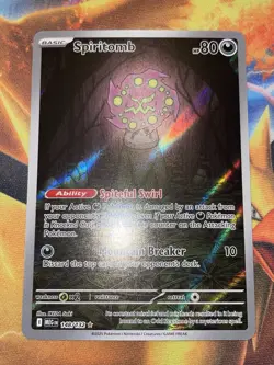 Spiritomb - 148/132 - Illustration Rare - Mega Evolutions - Pokemon Card - NM/M - Image 1