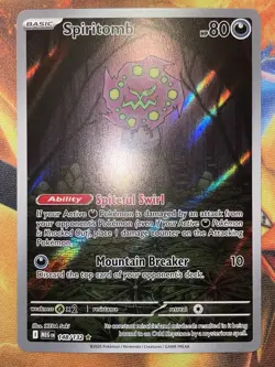 Spiritomb - 148/132 - Illustration Rare - Mega Evolutions - Pokemon Card - NM/M - Image 2
