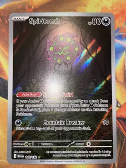 Spiritomb - 148/132 - Illustration Rare - Mega Evolutions - Pokemon Card - NM/M - Image 3