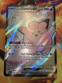 Lillie's Clefairy ex 173/159 S&V: Journey Together Ultra Rare Pokemon Card - NM - Image 1