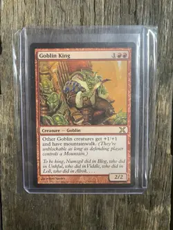 *GOBLIN KING* - 10th Edition : MTG Magic The Gathering - Single Card : NM - Image 1