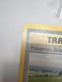 DAMAGED Pokemon Breeder 76/102 Regular/Non-Holo Base Set AUTHENTIC Pokemon Card - Image 2